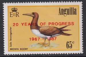 1987 Anguilla 20 years of Progress 65¢ issue MNH Sc# 733 CV: $3.75