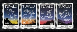 TUVALU SC# 586-89 FVF/MNH