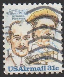 SC# C91 - (31c) - Wright Brothers Used Single