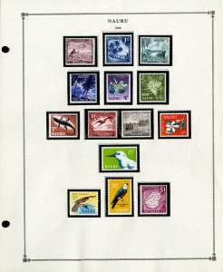 Nauru All-Mint 1960's to 1999 Stamp Collection f/k/a Pleasant Island