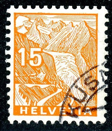 Switzerland, Scott #222, Used