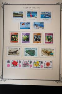 Cayman Islands 1970's to 2000 Stamp Collection