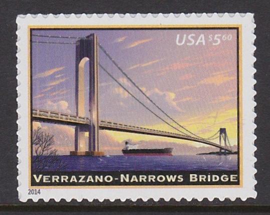 US 4872 Verrazano Bridge MNH