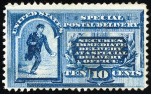 US Stamps # E1 Special Delivery MH F-VF Scott Value $550.00