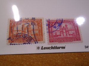 Ecuador  #  C126-27  used