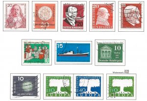Germany 766 thru 772a ++ Complete Set - Used