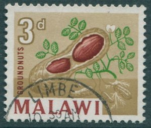 Malawi 1964 SG218 3d Groundnuts FU