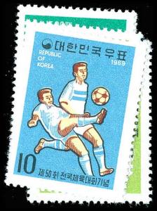 KOREA 691-95  Mint (ID # 76485)