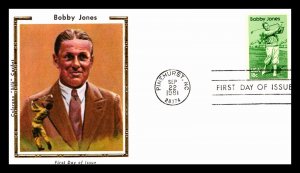 OAS-CNY 1013 BOBBY JONES COLORANO SILK 1981 CACHET