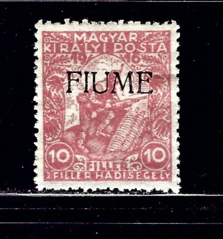 Fiume B1 MH 1918 overprint