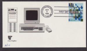 US 3106 Computer Technology 1996 Ivory U/A FDC