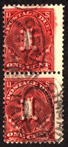 U.S. #J45 Used Pair