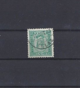 ANGRA AZORES 25 Reis stamp 1892 w/ VELAS POSTMARK USED Sc#5 YT#5 SG#8 Mf#5 Mi#5