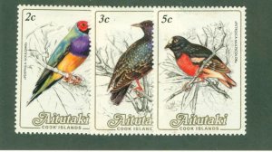 AITUTAKI 322-4 MH CV $5.25 BIN $2.50