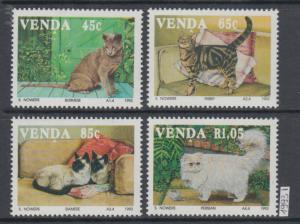 XG-AH950 VENDA - Cats, 1993 Domestic Animals MNH Set