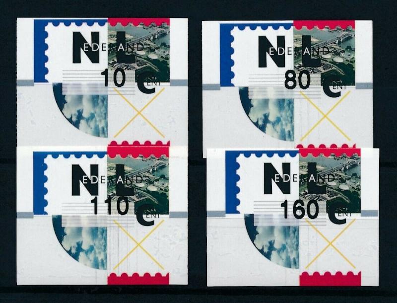 [96434] Netherlands Niederlande 2000 ATM Hytech set of 4 MNH  MNH