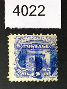 US # 114 USED CAT.$23 LOT #4022