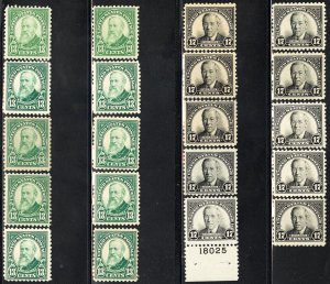 US Stamps # 622-3 MNH F-VF Lot Of 10 Scott Value $380.00