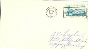 US SLOGAN CANCEL COVER STATE LAUREL FESTIVAL WELLSBORO PENNSYLVANIA 1959