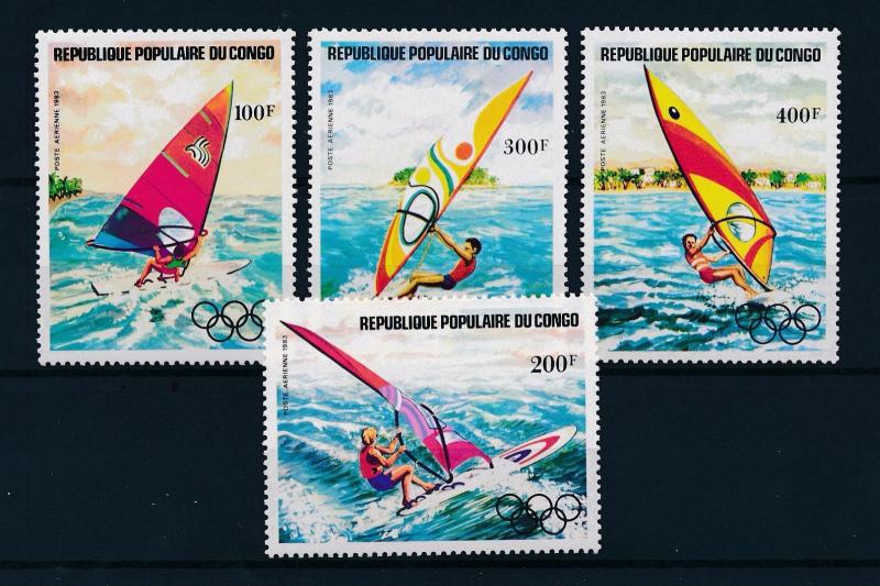 [55368] Congo Brazzaville 1983 Olympic games Wind surfing MNH