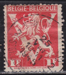 Belgium 344 Lion Rampant 1944