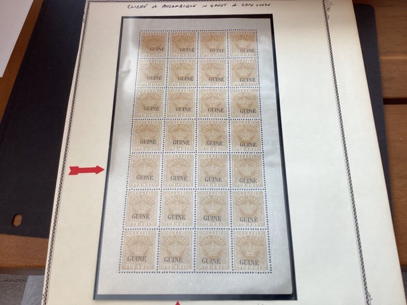 ICOLLECTZONE  Cape Verde with Mozambique 16A XF NH Scarce and high value $3000