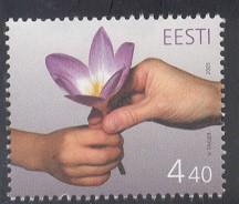 Estonia Sc 510 2005 Mothers Day stamp mint NH