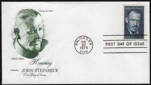 SC#1773 15¢ John Steinbeck: Artmaster (1979) Unaddressed