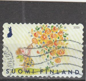 Finland  Scott#  1691  Used  (2023 Fairies and Flowers)