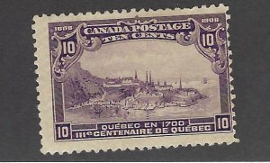 Canada SC#101 Mint Fine perf thin SCV$170.00....Collectible!