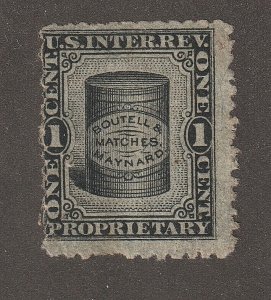 EDSROOM-14086 US RO386 No Gum Boutell & Maynard Silk Paper Matches CV$300