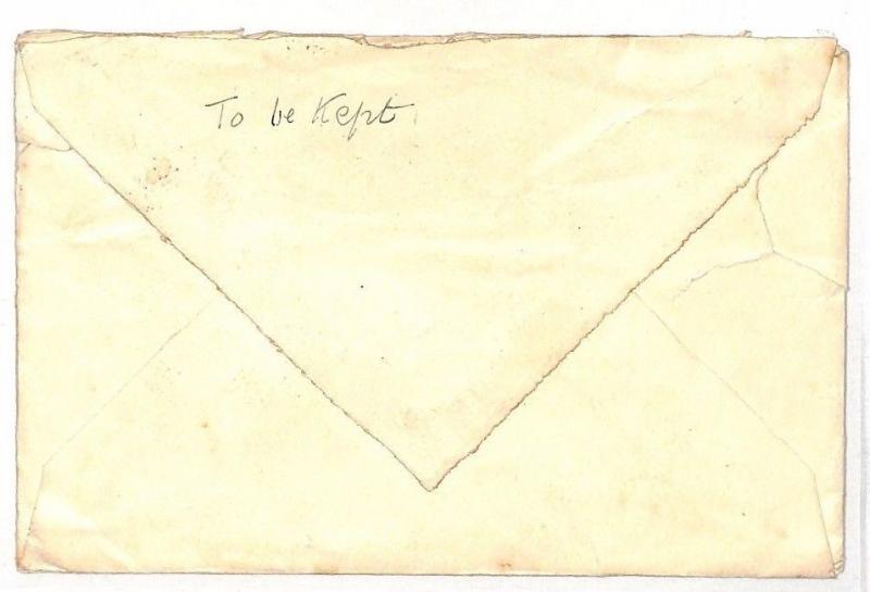 BF24 BRAZIL *ISLE OF MAN* MAIL 1939 Dos Santos Cover Unusual *MR* Postmark IOM