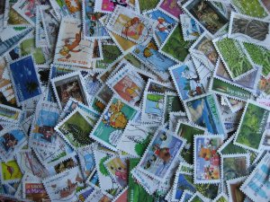 France mixture modern used commemoratives 200 duplicates, mixed condition