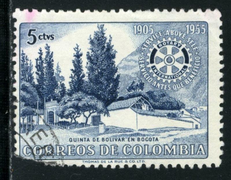 COLOMBIA #639, USED FAULT - 1955 - COLOMBIA101