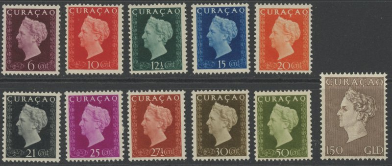 Netherlands Antilles 188-98 * mint og h-HR (2210 41)