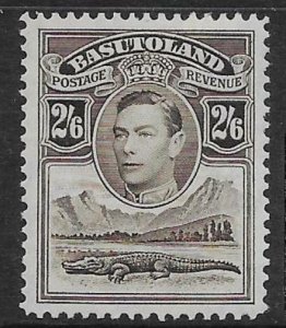 BASUTOLAND SG26 1938 2/6 SEPIA MTD MINT