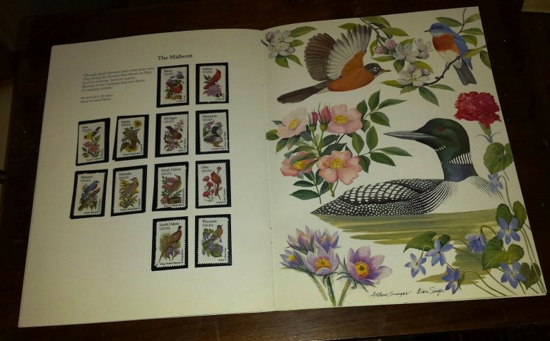 1982 # 2286-2335 State Birds & Flowers MNH in Booklet by USPS