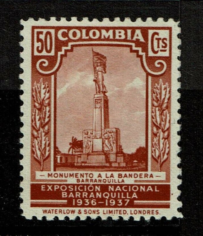 Colombia SC# 450, Mint Hinged, Hinge/Mount Remnants - S10283