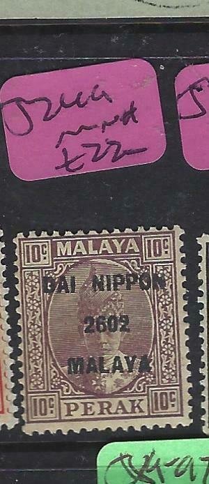 MALAYA JAPANESE OCCUPATION PERAK (P1508B) 10C DN   SG J249   MNH