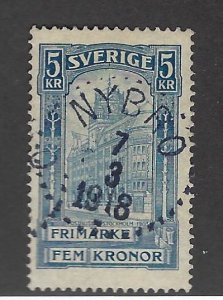 Sweden SC#66 Used F-VF SCV$20.00....Real Deal!!