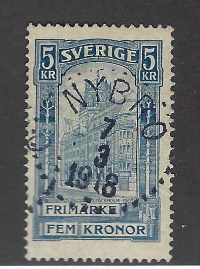 Sweden SC#66 Used F-VF SCV$20.00....Real Deal!!