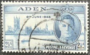 Aden #29 Used Single Peace Issue SCV $.80 L39