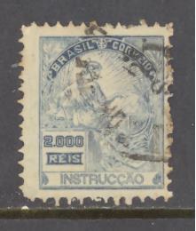 Brazil Sc # 233 used WM 100  (RS)