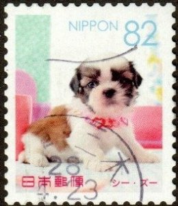 Japan 3949f - Used - 82y Shih Tzu (2015) (cv $1.10)