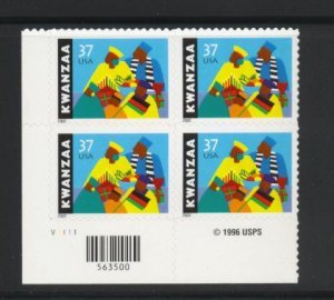 #3673 MNH Plate Block