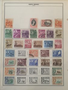 NORTH BORNEO stamps 1887-1963 Mint Unused and Used