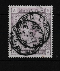 GB QV 1883 2S 6D Dp Lilac SG179 Fine Used WS46160