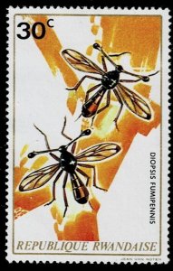 1972-1975 Used Stamps of Rwanda