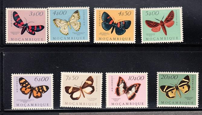 MOZAMBIQUE # 364-383 Mint NH - Michel # 417-436 - Butterflies