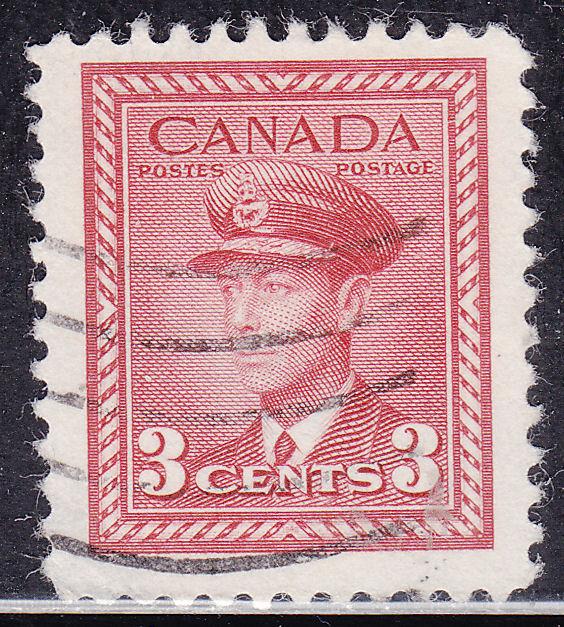 Canada 251 King George VI WWII War 1942